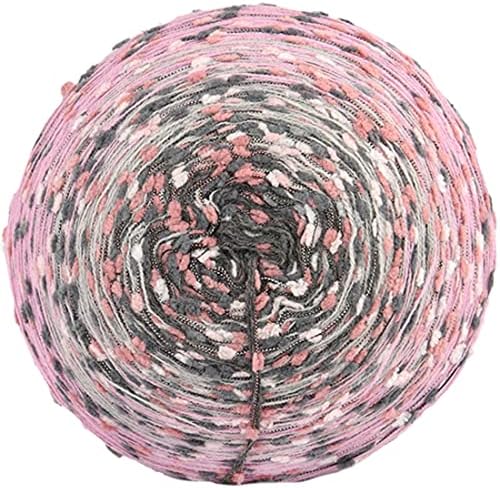 Yumuşak Akrilik İplik Örgü Şal Degrade Renk Büyük Kek Ombre Etkisi Crocheting için El Örgü Renkli (M184127)