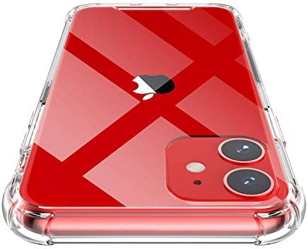 Shamo'nun iPhone 11 Kılıfı, Kristal Berraklığında Çizilmez Şok Emme Kapağı, Güçlendirilmiş Köşeli TPU Tampon