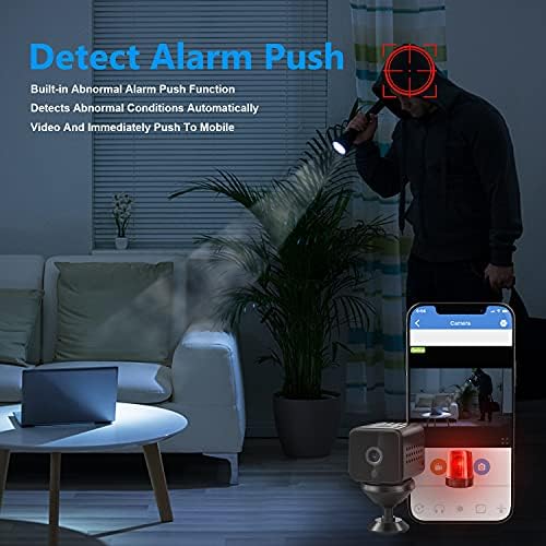 Mini Casus Kamera WiFi 1080 P HD Gizli Kamera Kablosuz Ses Kayıt Hareket Algılama Dadı Kameraları Gece görüşlü Güvenlik Gözetim