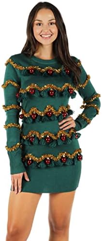 Sevimli Anlık Tatil Kıyafetlerinden İçkili Elfler Kadın Noel Kazak Elbiseleri