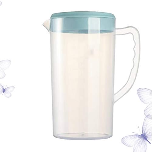 Cabilock Plastik Sürahi Kapaklı Mix Içecekler su sürahisi Soğuk Limonata Suyu Içecek kavanoz buzlu çay su ısıtıcısı Soğuk Demlemek
