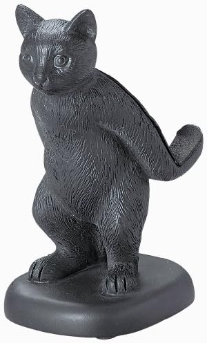Motifli. Sevimli Karakterler Akıllı Telefon Standı (Kara Kedi)