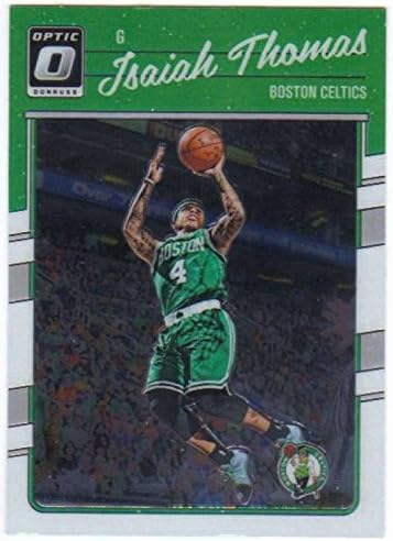 -17 Donruss Optik Basketbol 20 Isaiah Thomas Boston Celtics Panini Amerika'dan Resmi NBA Ticaret Kartı