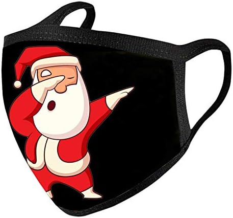 Yetişkin Sevimli Karikatür Baba Sürme Ren Geyiği Kızak Noel Yarım Yüz Maskesi Maskeleri Rüzgar Geçirmez Anti Kullanımlık Rahat