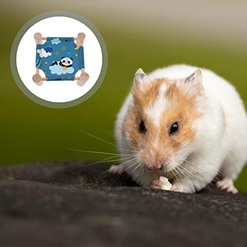 Scicalife 1 Adet Taşınabilir Hamster kamp yatağı Güvenli Hamster Hamak Sağlam Küçük Pet Uyku BedPet Ev Malzemeleri