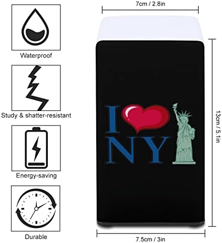 Ben Aşk New York Şehir Masa Lambası Basit Başucu gece ışık ev Ofis yurt Masası Dekor için