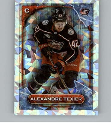 2021-22 Topps Çıkartmaları 188 Alexandre Texier Columbus Mavi Ceketler Folyo Resmi NHL Hokey Çıkartması (2 İnç Genişliğinde