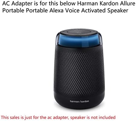Harman Kardon Allure Taşınabilir Taşınabilir Alexa Ses Aktif Hoparlör için AC Adaptör Güç Kaynağı