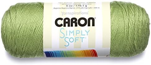 Caron Simply Yumuşak Toplama İpliği, 6oz, Gauge 4 Orta Kamgarn, %100 Akrilik - Sonbahar Mısır-Makine Yıkama ve Kurutma