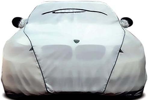 TPH Fırtına Geçirmez Gümüş Serisi Özelleştirilmiş fit Açık Gümüş Araba Nissan Maxima için Siyah Boru ile Kapak