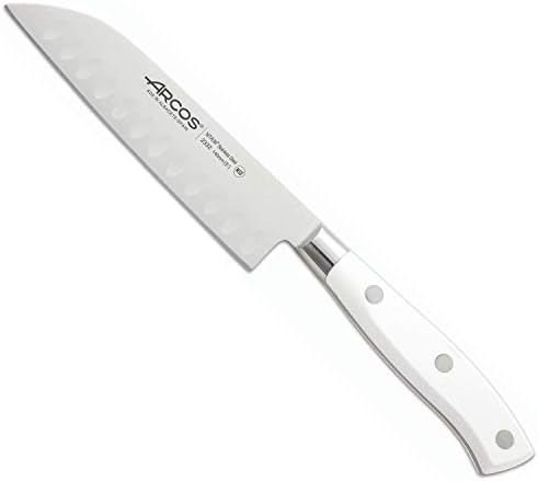 ARCOS Riviera Blanc Mutfak Bıçakları Seti (3 parça) Dövme Paslanmaz Çelik Kolu POM Beyaz Renk,807610