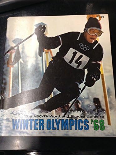 1968 ABC TV Dünya Kış Olimpiyatları Rehberi L5879
