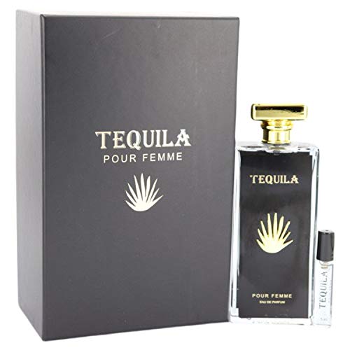 Tequila pour femme noir parfüm eau de parfüm spreyi ile ücretsiz mini .17 oz edp genel için escort veya iş 3.3 oz eau de parfum