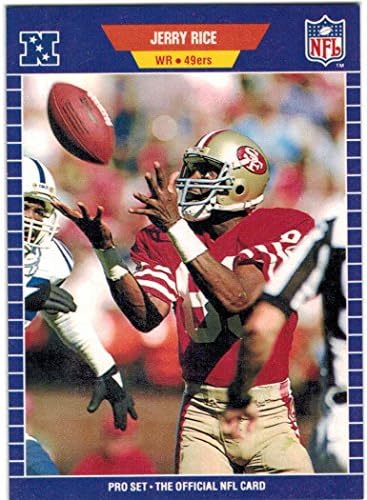 1989 Pro Set Serisi 1-2 ve Güncelleme Super Bowl Şampiyonu San Francisco 49ers Takım Seti Joe Montana ve Jerry Rice - 25 NFL