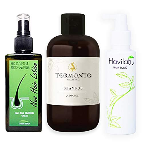 Şampuan Yaprak Pürüzsüz Saç HairShine Siyah Yanang 250ml azaltmak. Serum Gri Tormonto'yu Sağlıklı Hale Getirin (set 3) Beauty