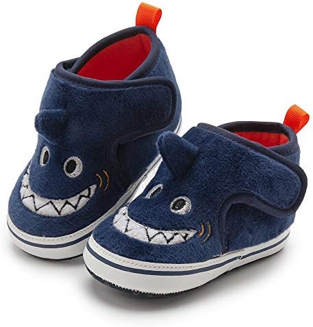 COUCOU Bebek Bebek Erkek Kız Peluş Terlik Rahat Pamuk Kaymaz Yumuşak Taban Karikatür Unicorn Sneakers Toddler Ilk Yürüyüş Beşik