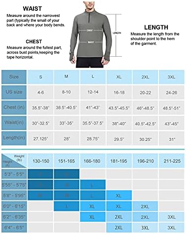 BALEAF erkek Uzun Kollu Koşu Gömlek Hızlı Kuru Çeyrek Zip Kazak Atletik Egzersiz