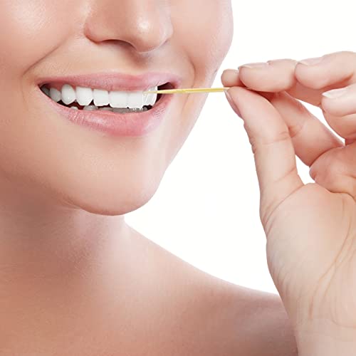 EXCEART 1100 adet Tek Kullanımlık Interdental Fırçalar Taşınabilir Plastik Kürdan Ağız Hijyeni Temizleyici Sopa Oral Dişeti Diş