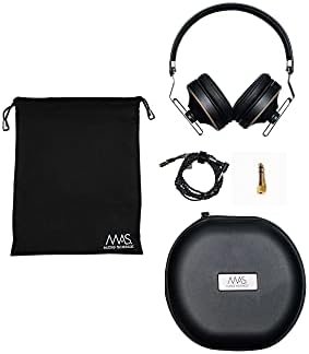Ayrılabilir MMCX Gümüş Kaplamalı OFC Kablosuna Sahip MAS X5h Premium Hi-Fi Kulaklıklar, Protein Deri Kafa Bandı ve Kulak Yastıkları