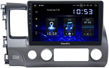 Dasaita Android 10 için Honda Civic 2006 2007 2008 2009 2010 2011 Kablosuz Carplay Android Otomatik Stereo Araba Radyo Dokunmatik