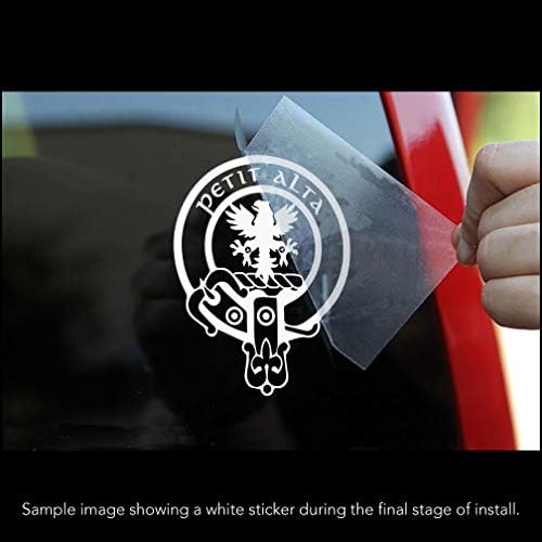 Robertson Donnachaidh İskoç Klan Vinil Sticker Çıkartma Tartan Afiş Seçeneği ile Aile