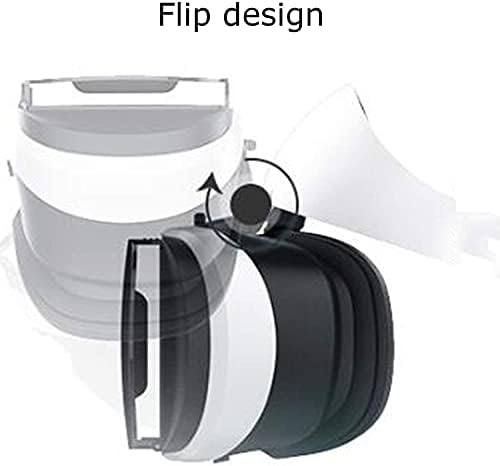 RenminRoad VR Kulaklık, Mobil Oyunlar ve Filmler için Evrensel Ayarlanabilir Hafif VR Gözlük, Uyumlu iOS veya Android, 3D VR