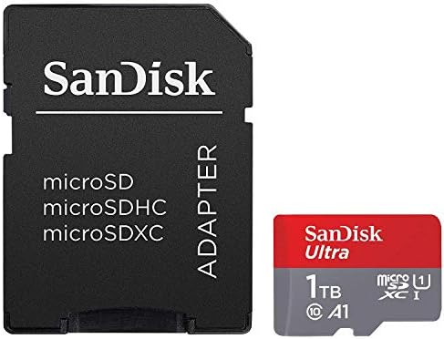 Ultra 1 TB microSDXC, SanFlash ve SanDisk tarafından Doğrulanan Plum X260 Plus için Çalışır (A1/C10/U1/8 k / 120MBs)