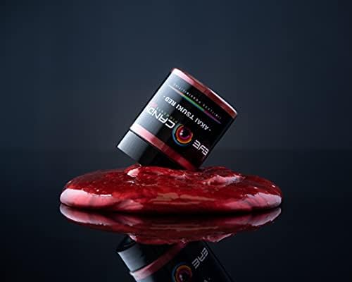 Göz Şeker Mika Tozu Pigment Gerçek Kırmızı Akai Tsuki Kırmızı (50g) Çok Amaçlı DIY Sanat ve El Sanatları Katkı / Doğal Banyo