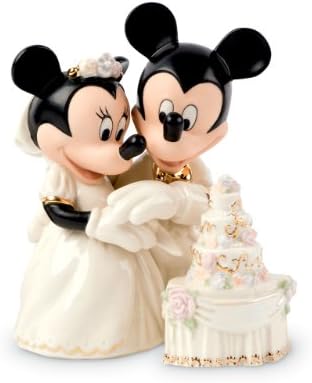 Lenox Minnie'nin Rüyası Düğün Pastası Heykelciği