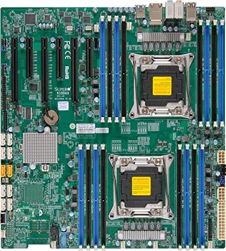 Supermicro Genişletilmiş ATX DDR4 LGA 2011 Anakart X10DAC-O