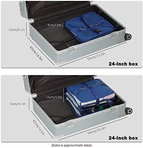OWNFUN Taşınabilir Bagaj Organizatör-Asılı Seyahat Paketleme Sistemi Bagaj Küp