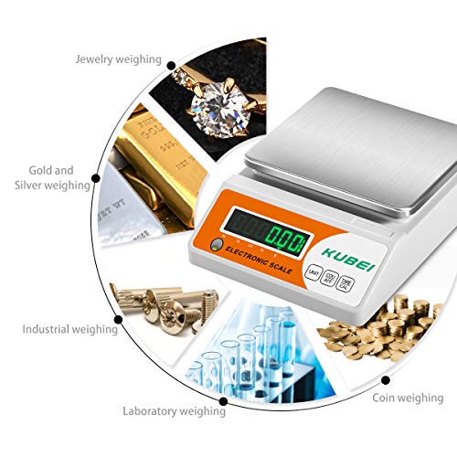 KUBEI Yüksek Hassasiyetli 2 kg/0.01 g Dijital Doğru Gram Ölçeği Analitik Elektronik Denge Laboratuvar Ölçeği Laboratuvar Endüstriyel