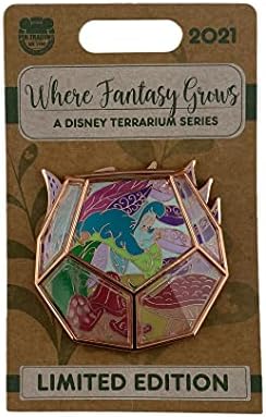 Disney Pin - 2021-Fantezinin Büyüdüğü Yer - Teraryum-Alice Harikalar Diyarında-Tırtıl