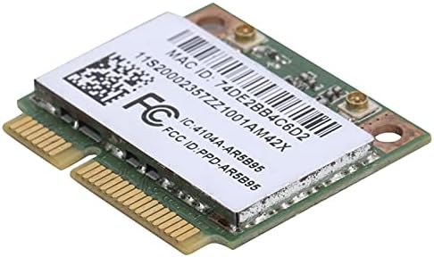 Ağ Kartı, Bilgisayar için Kablosuz Ağ Kartı 150Mbps 802.11 B/G / N Yarım Mini PCI-E Adaptörü AR5B95
