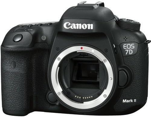 Canon EOS 7D Mark II DSLR Kamera Gövdesi Sadece 3 Parça Filtre Paketi w / Bellek ve 18-55mm Lens (Uluslararası Model)