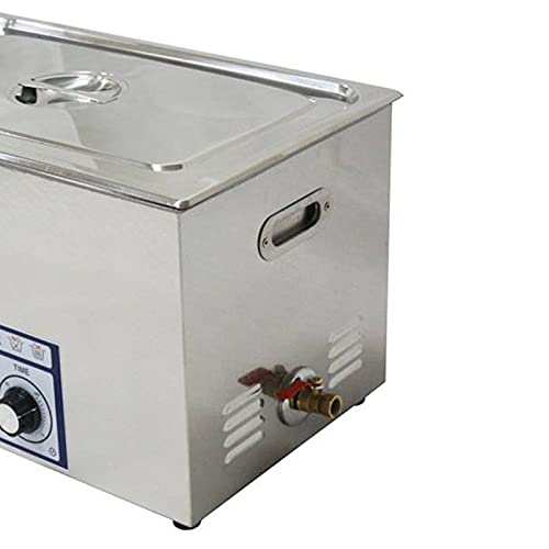 PS-100T 30L Olmayan ısıtma Mekanik Kontrol Masası Tipi Büyük Paslanmaz çelik ultrasonik temizleme makinesi 600 W
