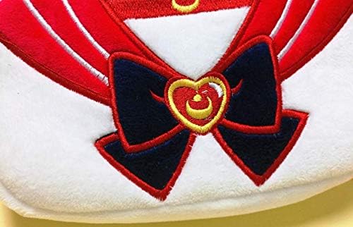 UNİ Sailor Moon Tarzı Cosplay Kostüm Makyaj Çantası (Kırmızı & Siyah)