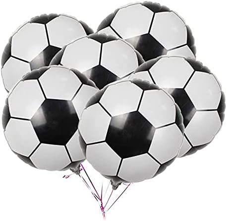 SWIDII 18 İnç Yuvarlak Futbol Alüminyum Filmi Balon Dünya Kupası Küçük Hediye Bar KTV Parti Dekorasyon Alüminyum Folyo Balon
