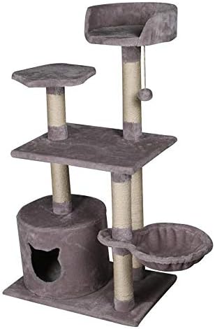 TBANG Kedi Ağacı Kedi Kumu Kedi kedi tırmığı Kurulu kedi Raf Kedi Platformu pet kedi Oyuncak 7863114 cm Peluş Ahşap talaşı Tahta