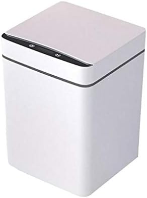 YFQHDD 12L akıllı çöp tenekesi Otomatik Indüksiyon Hareket sensörlü çöp kovası Ev Mutfak Banyo Atık çöp kutusu Beyaz