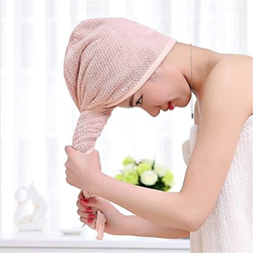 Sihirli Mikrofiber Saç Hızlı Kurutma Kurutma Havlu Banyo Wrap Şapka Hızlı Kap Türban Kuru Bayanlar duş bonesi Banyo Malzemeleri
