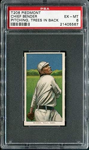 1909 T206 33 Baş Bükücü Philadelphia Al Psa 6 21405567-Beyzbol Slabbed Vintage Kartlar