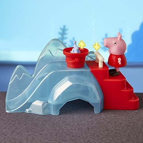 Peppa Pig Peppa'nın Maceraları Peppa'nın Akvaryum Macera Oyun Seti Okul Öncesi Oyuncak: 4 Figür ve 8 Aksesuar İçerir; 3 Yaş ve