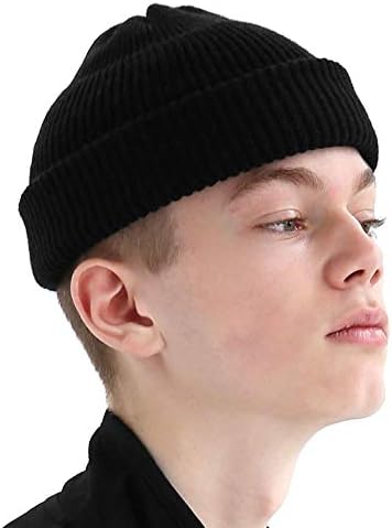 UNDERCONTROL Kış Balıkçı Beanie Ücretsiz Boyut Erkekler Kadınlar-Unisex Şık Düz Kafatası Şapka İzle Cap-16 Renk