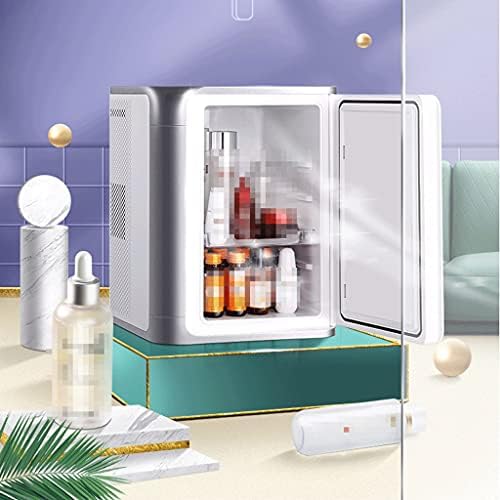Donduruculu QİAOLİ Mini Buzdolabı Mini Buzdolabı, 20L Taşınabilir Soğutucu ve Isıtıcı Makyaj Cilt Bakımı ve Kozmetik Buzdolabı