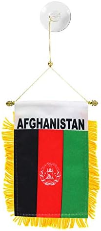 ABD Bayrağı Mağaza Afganistan Mini Pencere Afiş