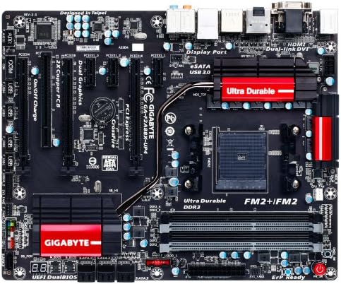 Gıgabyte AMD FM2+ / FM2 A88X DDR3 2133 DisplayPort HDMI Çift Bağlantılı DVI ATX Anakart (GA-F2A88X-UP4)