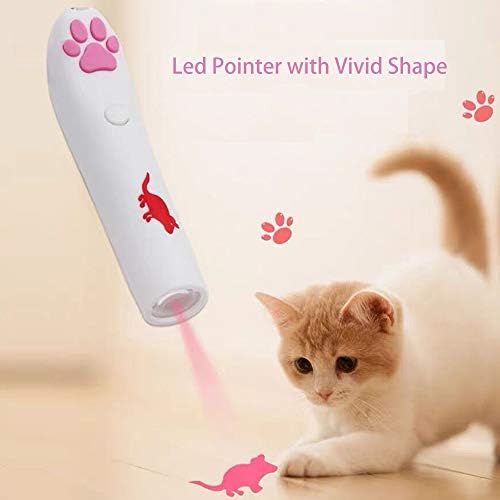 ANG Kedi Yakalamak LED Projektör Kovalayan Oyuncak Pet İnteraktif Oyuncak (2'li paket)