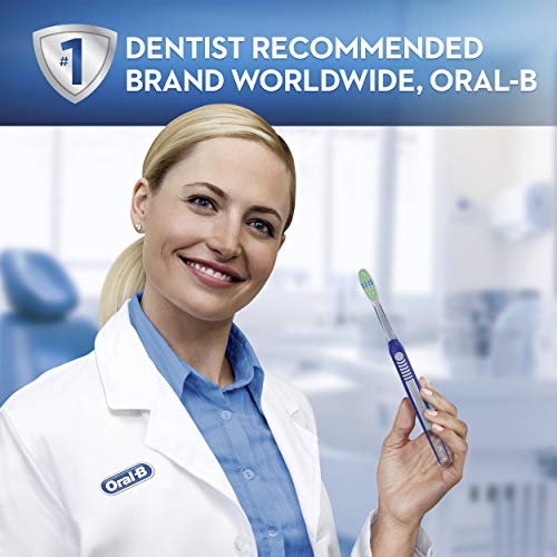 Oral-B Göstergesi Kontur Temiz Manuel Orta Diş Fırçası, 2 Sayım