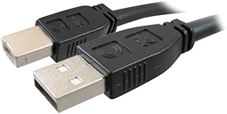 Kapsamlı Pro AV / BT USB Kablosu-75 Ft-Siyah (USB2-AB-75PROAP)